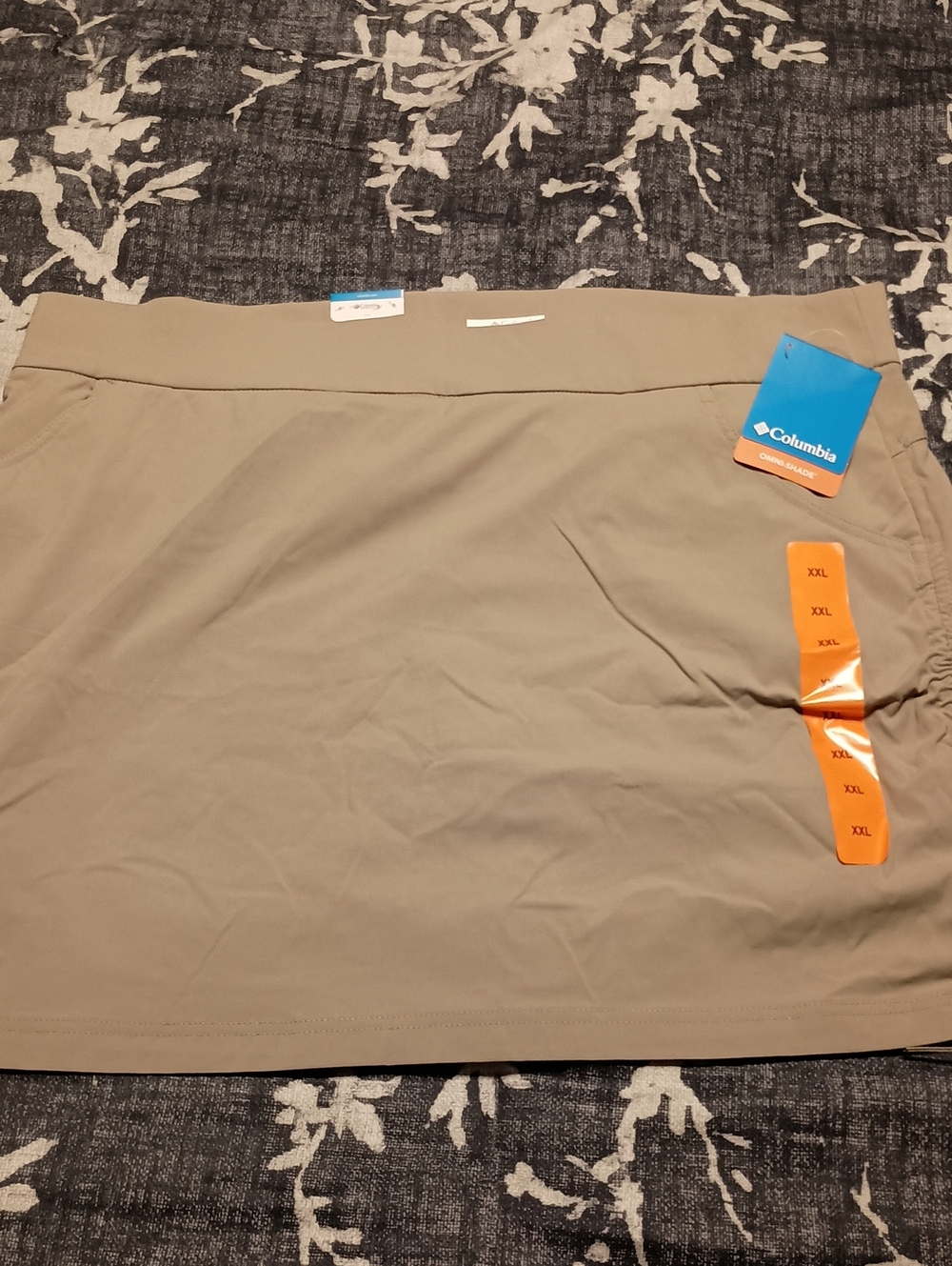 Columbia Women's Omni Shield Skort In Tusk - XXL. NWT